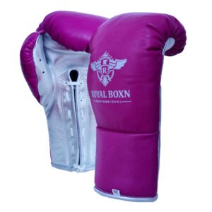 Royal Boxn Purple/Silver Gloves