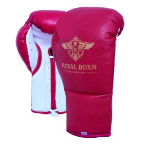 Royal Boxn Red/White Gloves